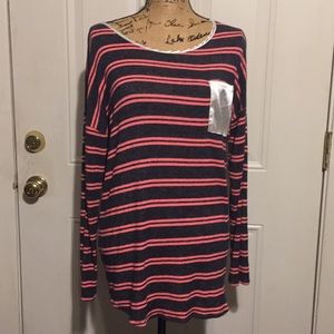 Sun & Moon pink and black Blouse